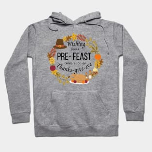 Happy Thanksgiving Day Wishes Design Hoodie